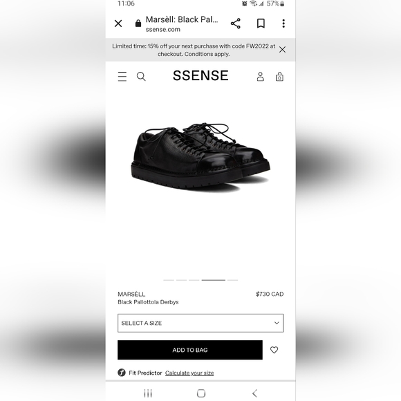 MARSELL Pallottola Pedula Black Derby Boots - Picture 3 of 11